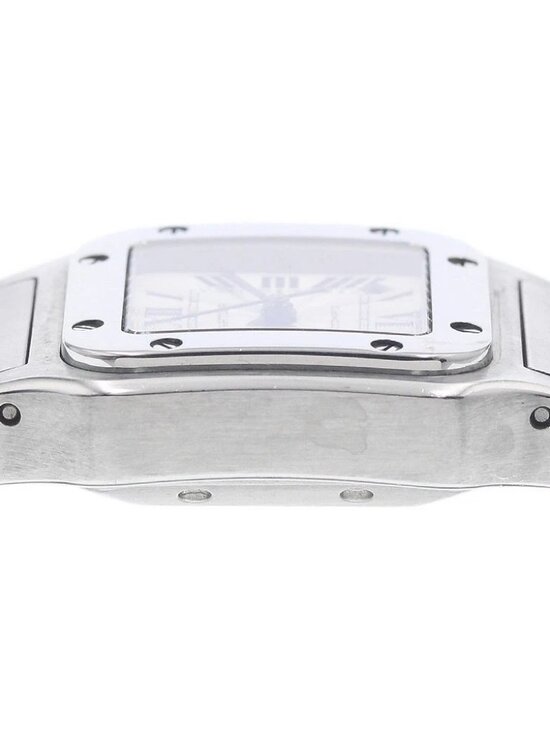 CARTIER Santos Galbee SM W20054D6 Date Silver Dial Automatic Ladies Watch_956729 main image 6